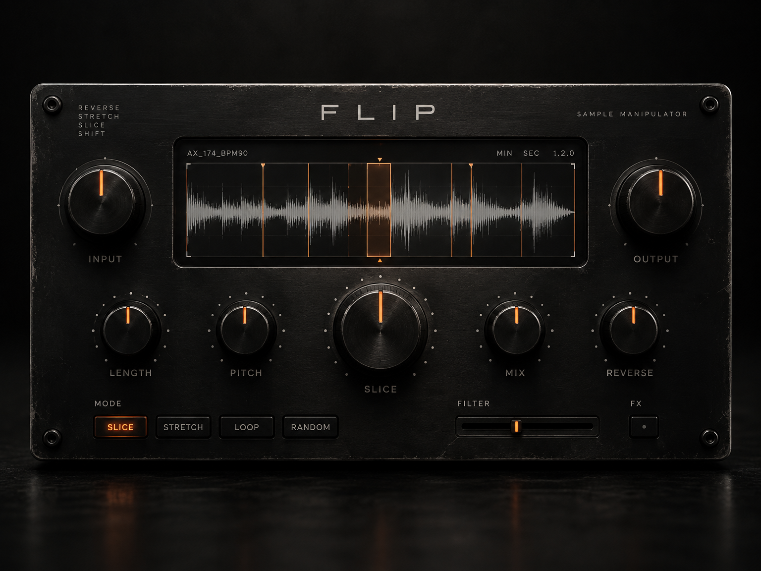 FLIP sample manipulation plugin interface